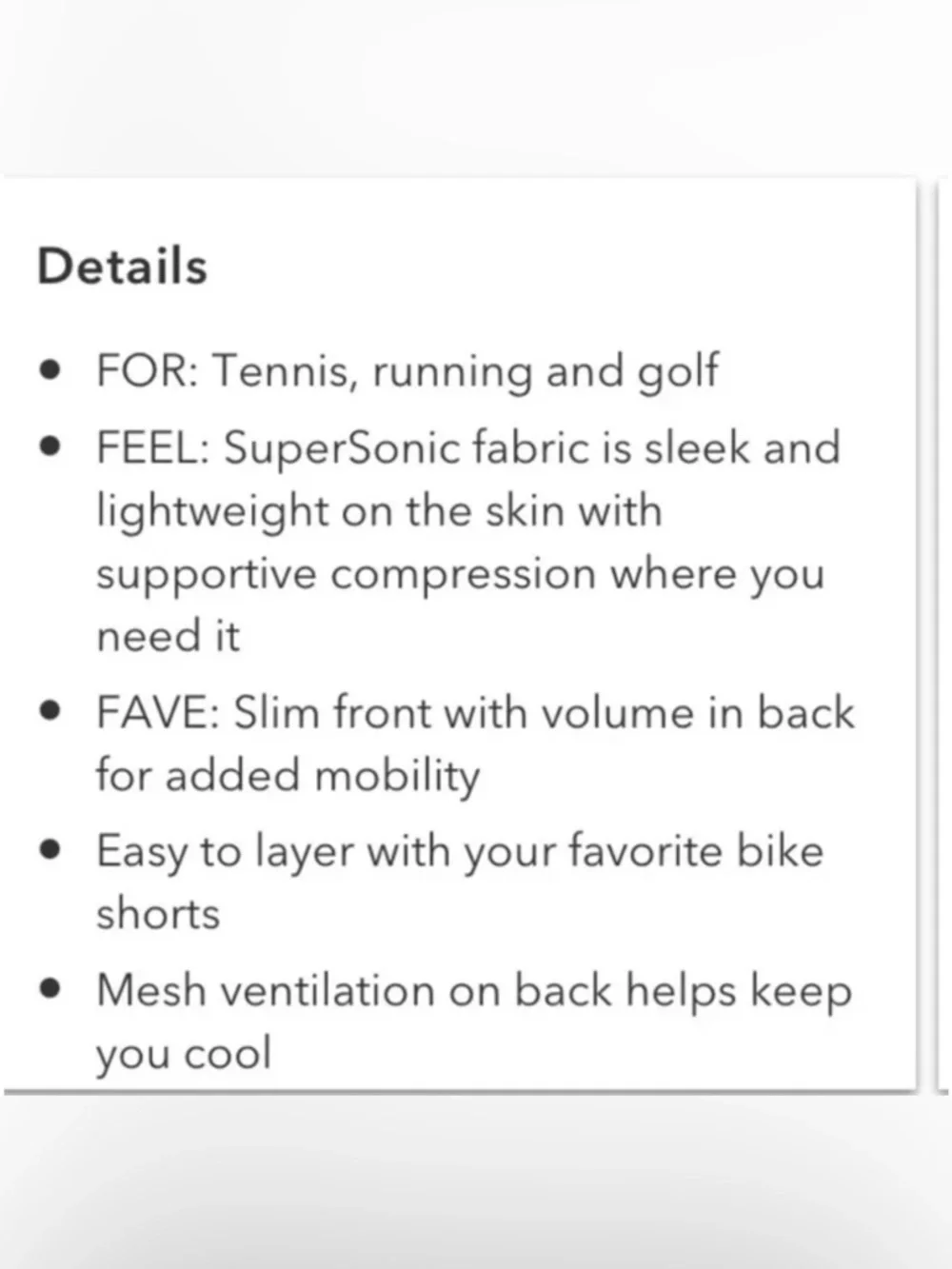 Athleta Match Point Tennis Midi Dress - Picture 6 of 15
